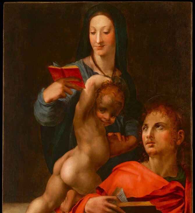 Παναγία μου ένα παιδί! Το νέο απόκτημα του Met έγινε viral γιατί το internet είδε στον baby Jesus του έναν μικρό σταρ του feed