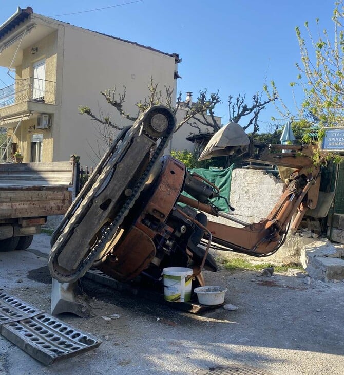 ΕΡΓΑΤΙΚΟ ΑΤΥΧΗΜΑ ΒΟΛΟΣ ΕΚΣΚΑΦΕΑΣ ΝΟΣΟΚΟΜΕΙΟ