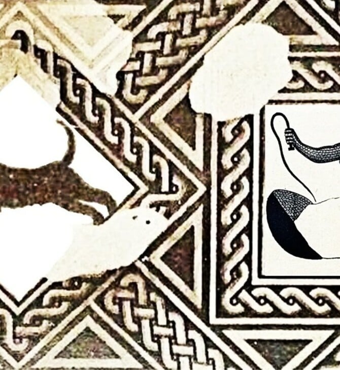 Η γυναίκα απέναντι στο θηρίο: νέα μελέτη ξαναδιαβάζει χαμένο ρωμαϊκό μωσαϊκό