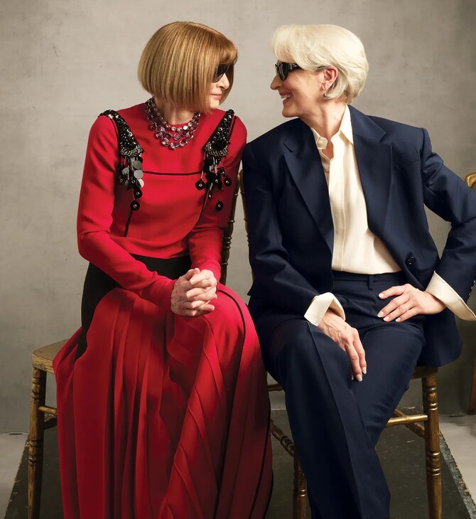 ΜΕΡΙΛ ΣΤΡΙΠ ΑΝΝΑ ΓΟΥΙΝΤΟΥΡ ΕΞΩΦΥΛΛΟ VOGUE