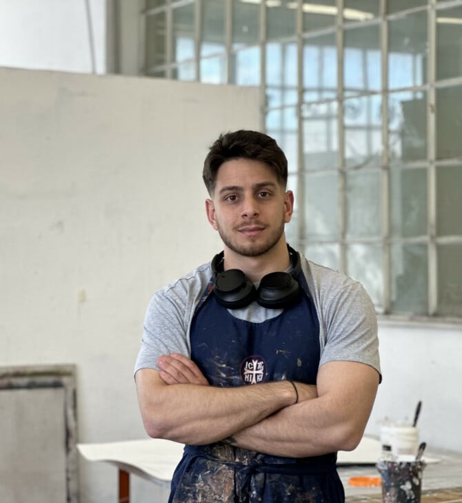 «Από το πρώτο μάθημα ερωτεύτηκα την αγιογραφία»