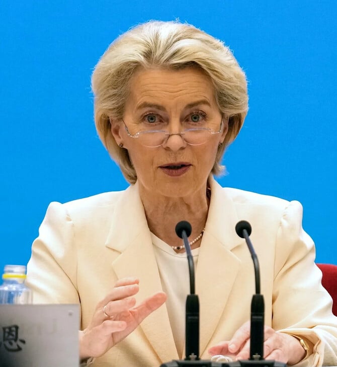 ΟΥΡΣΟΥΛΑ ΦΟΝ ΝΤΕΡ ΛΑΙΕΝ ΑΠΑΓΟΡΕΥΣΗ SOCIAL MEDIA ΕΕ