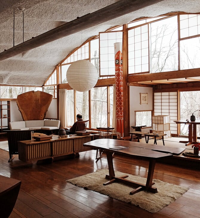 Mέσα στο studio του θρυλικού George Nakashima