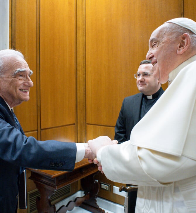 ΠΑΠΑΣ ΦΡΑΓΚΙΣΚΟΣ ΜΑΡΤΙΝ ΣΚΟΡΣΕΖΕ ΤΑΙΝΙΑ ΒΑΤΙΚΑΝΟ