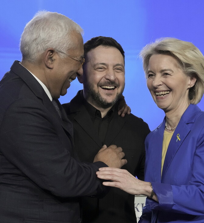 ΕΥΡΩΠΑΪΚΗ ΕΝΩΣΗ ΔΑΝΕΙΟ ΒΟΛΟΝΤΙΜΙΡ ΖΕΛΕΝΣΚΙ ΟΥΚΡΑΝΙΑ