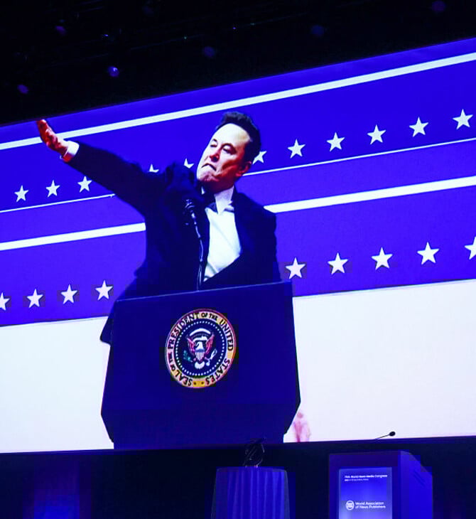 ΕΛΟΝ ΜΑΣΚ ΛΕΥΚΗ ΥΠΕΡΟΧΗ TESLA SPACEX