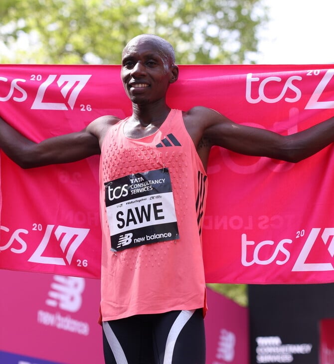 SEBASTIAN SAWE LONDON MARATHON ΜΑΡΑΘΩΝΙΟΣ 