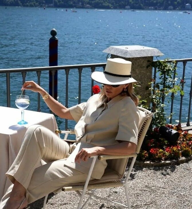 Η Βάσια Κωσταρά με το Bombay Sapphire στο Grand Prix 2026 της E1 στη Villa d’Este