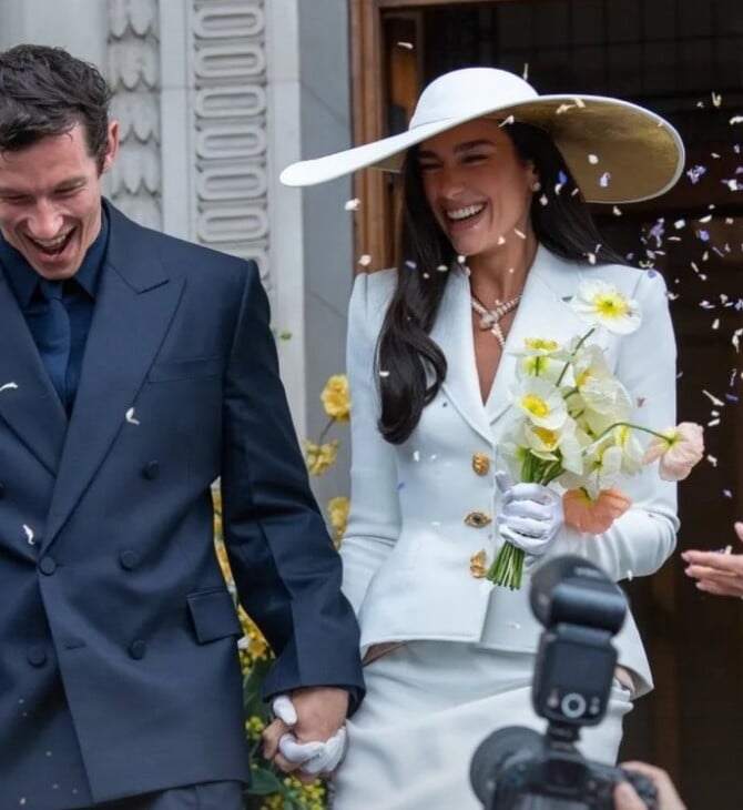 DUA LIPA CALLUM TURNER ΓΑΜΟΣ ΠΑΡΤΙ