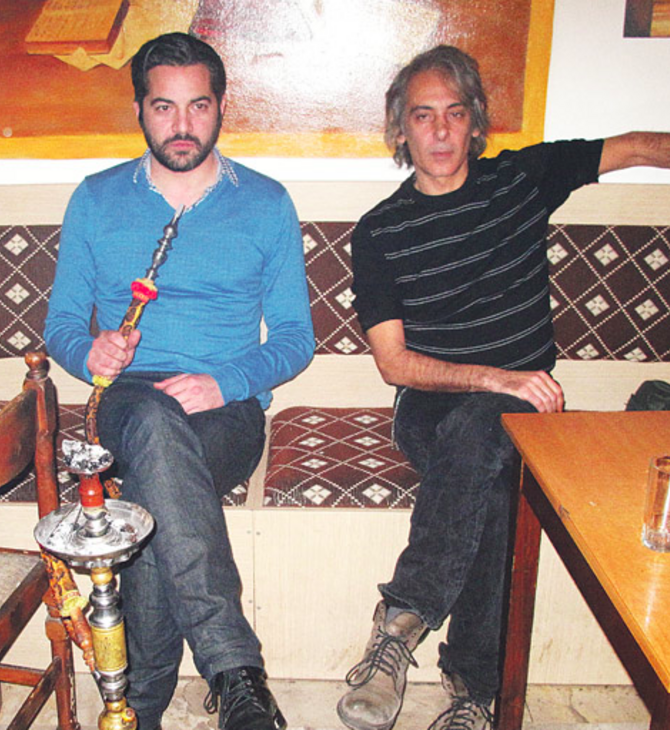Με τον Γιώργο Καρανικόλα στον Νούρα.