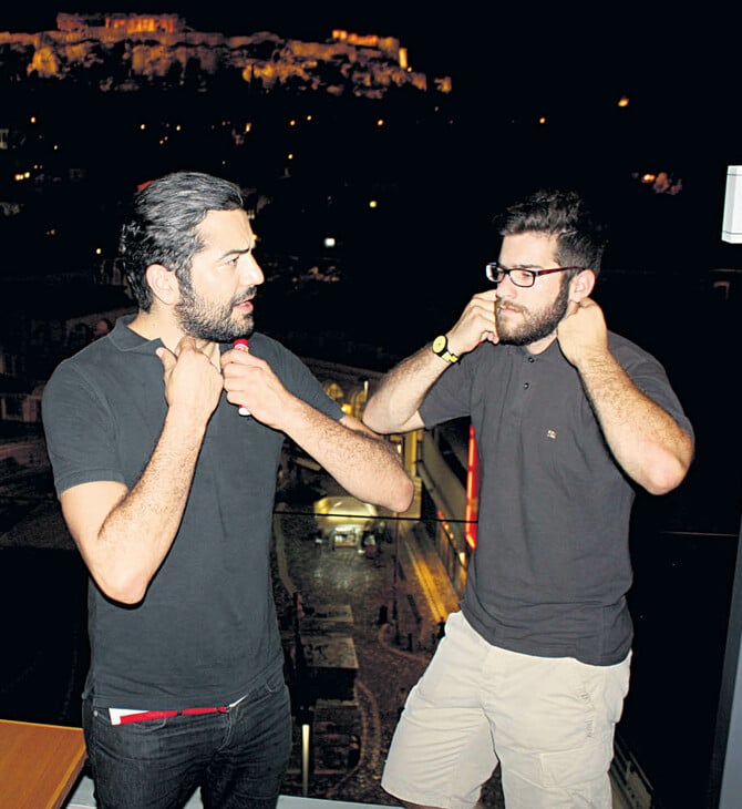 Με τον Dreamer στην ταράτσα του A for Athens Hotel