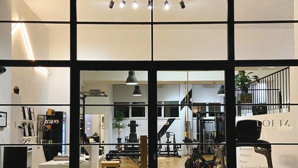 Μια παλιά αποθήκη στο Μετς μετατράπηκε σε boutique gym