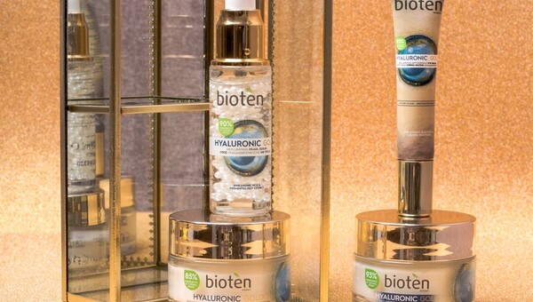 Hyaluronic Gold: Η νέα σειρά περιποίησης προσώπου του bioten επαναφέρει τη φυσική λάμψη του προσώπου