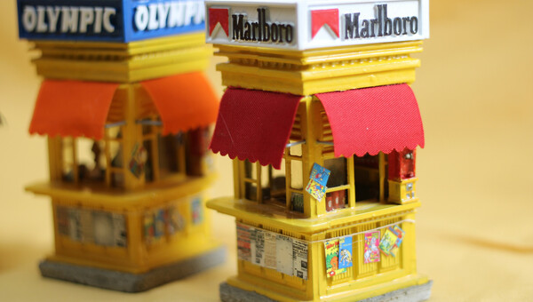 Τα περίπτερα της παλιάς Αθήνας έγιναν μινιατούρες