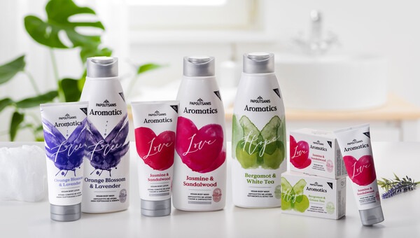 Papoutsanis: Νέα σειρά περιποίησης Aromatics με ένα πολύ επίκαιρο μήνυμα αισιοδοξίας!