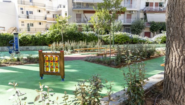 Τα νέα Πάρκα Τσέπης από την P&G πρασινίζουν την Αττική