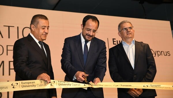 Εγκαινιάστηκε το νέο κτίριο του Ευρωπαϊκού Πανεπιστημίου Κύπρου