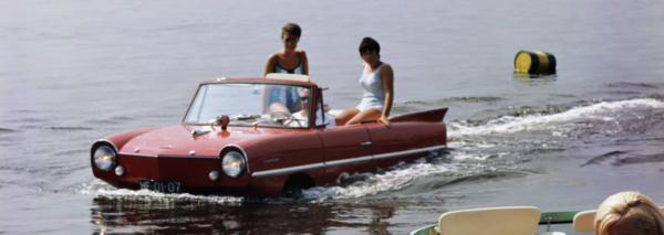 Εν μέρει σπορ αυτοκίνητο, εν μέρει ταχύπλοο σκάφος, 100% αξέχαστο