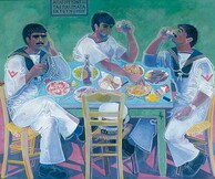 Γκίκας, Craxton, Leigh Fermor, Η γοητεία της ζωής στην Ελλάδα