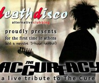 Τhe Accureacy (THE CURE tribute band) live @ DeathDisco