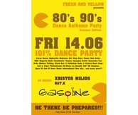 101% DANCE PARTY (80's - 90's Anthems) |Summer Edition| @ Gasoline