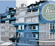 To Floral αναβιώνει την ιστορία και το μύθο της μπλε πολυκατοικίας.