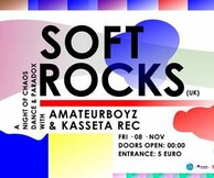 Amateurboyz' "FFEEDD" #8 w/ Soft Rocks-Piers Harrison + Kassetta Rec. @ six d.o.g.s.