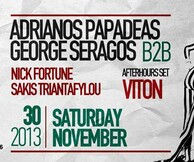 Adrianos Papadeas b2b George Seragos w/ Viton, Nick Fortune & Sakis Triantafylloy @ Playground