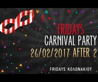 Carnival Costume Party @Fridays™ Κολωνακίου