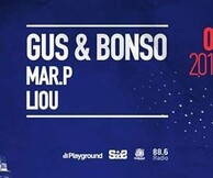 Gus & Bonso w/ Mar.P + Liou @ Playground Club