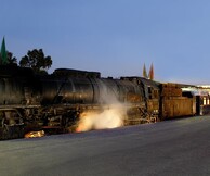 Ξεναγήσεις στα βαγόνια του συρμού της Αμαξοστοιχίας-Θεάτρου το Τρένο στο Ρουφ