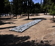 Richard Long, Athens Slate Line 