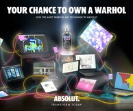 Η Absolut συνεργάζεται για ακόμα μία φορά με τον Andy Warhol