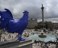 Ενας Μπλε Κόκορας στην Τραφάλγκαρ