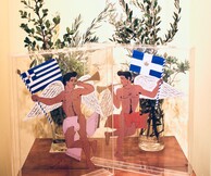 Επίσκεψη στη θαυμαστή έκθεση με 91 έργα του Γιάννη Τσαρούχη στην Άνδρο