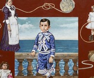 Ο Δημήτρης Πιατάς διαβάζει τον Τρελαντώνη συνοδεία έργων του Αλέκου Λεβίδη