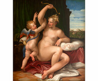 Ενας Βερονέζε σε ένα συγκλονιστικά κιτς σαλόνι