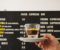 Foyer espresso bar 
