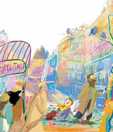 O εικονογράφος Βασίλης Κουτσογιάννης δυσκολεύεται να περιγράψει το στυλ του