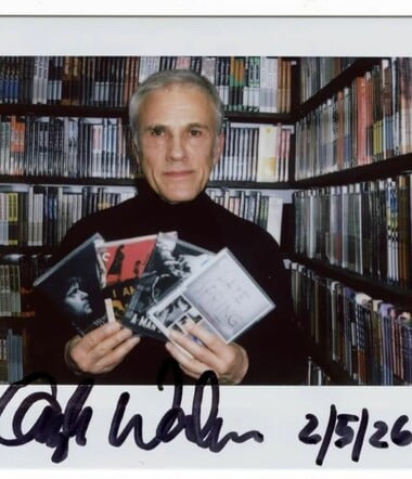 Ο Christoph Waltz στην ντουλάπα της Criterion