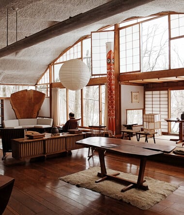 Mέσα στο studio του θρυλικού George Nakashima