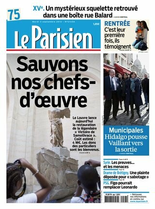 Le Parisien: «Να σώσουμε το αριστούργημά μας»