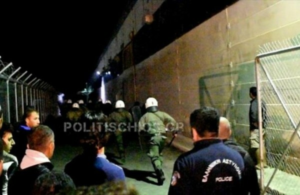 Χίος: Νύχτα επεισοδίων σε κέντρο υποδοχής - Πετροπόλεμος και μάχες σώμα με σώμα
