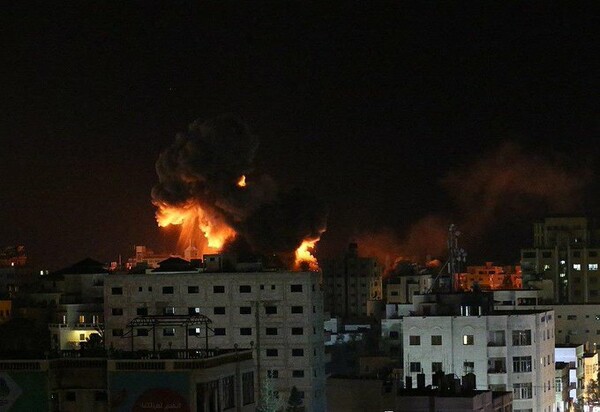 Τρεις ρουκέτες εκτοξεύθηκαν από τη Λωρίδα της Γάζας - Με αεροπορικά πλήγματα απάντησε το Ισραήλ