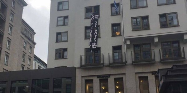 Κατάληψη στο ελληνικό προξενείο στο Βερολίνο από αντιεξουσιαστές