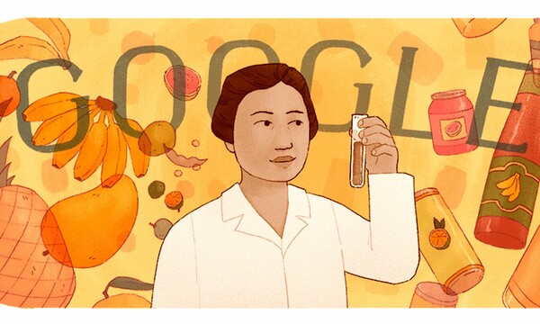 Google doodle για την Maria Ylagan Orosa - 126 χρόνια από τη γέννηση της Φιλιππινέζας χημικού