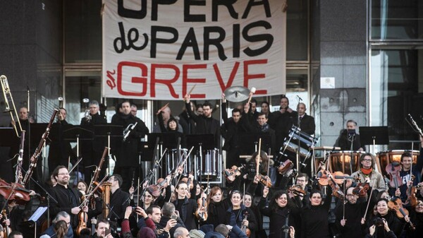 Μετά τις μπαλαρίνες, οι μουσικοί της Όπερας του Παρισιού: Διαδήλωση με Προκόφιεφ κατά του συνταξιοδοτικού
