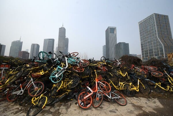 Χάθηκαν 200.000 ποδήλατα ανακοίνωσε η start-up Mobike