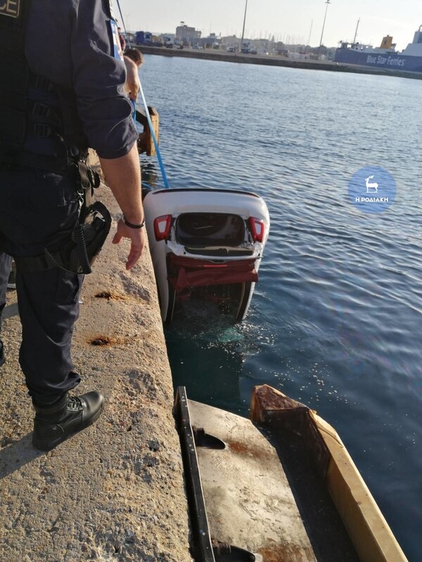 Ρόδος: Αυτοκίνητο έπεσε στη θάλασσα - Νεκρός ο οδηγός