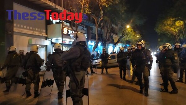 Θεσσαλονίκη: Προσαγωγές μετά την πορεία για την δολοφονία Γρηγορόπουλου - Μεγάλη αστυνομική επιχείρηση